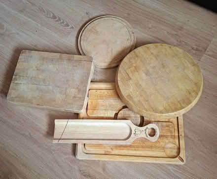 Photo of free Old chopping carving boards (Woodley RG5) #1