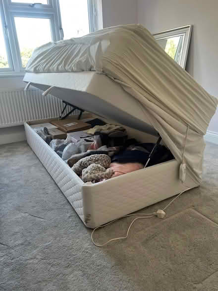 Photo of free Ottoman storage single bed (Leatherhead, KT22) #2