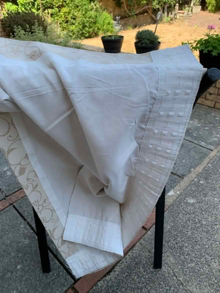 Photo of free Curtains 60” x 76” (ME15 off Willington street) #2