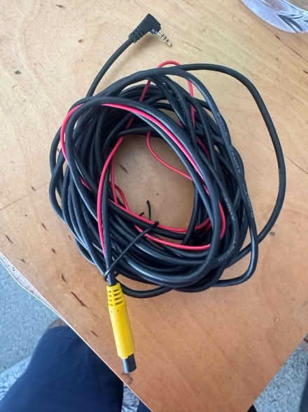 Photo of free 4 pin rearview camera cables (101 and Fair Oaks Sunnyvale) #3