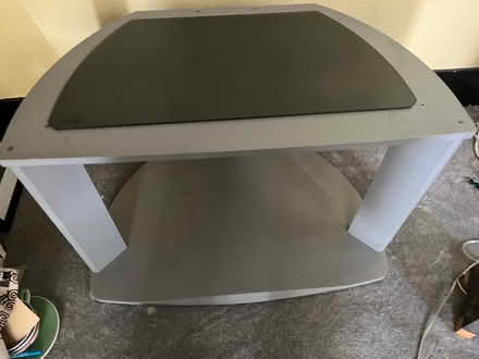 Photo of free Grey tv stand (Teignmouth) #1