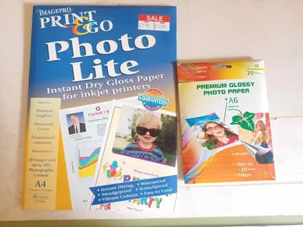 Photo of free Inkjet Photo Paper (Barnard's Green WR14) #1