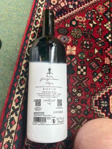 Photo of free Two Decorative Wine Bottles (Causewayhead FK9) #3