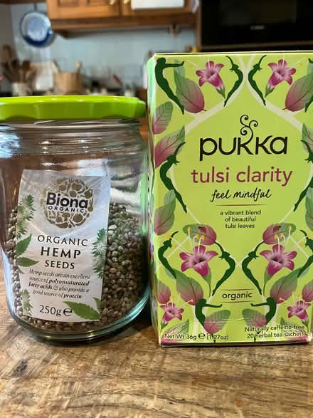 Photo of free Herbal tea and hemp seeds (Goffs Oak EN7) #1