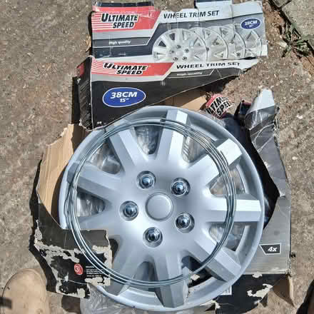 Photo of free 15 inch Wheel Trims. Never used (Wickford SS12) #2