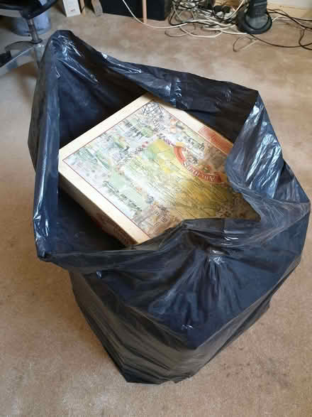 Photo of free Binbag full of Jigsaws (Trowbridge BA14) #2