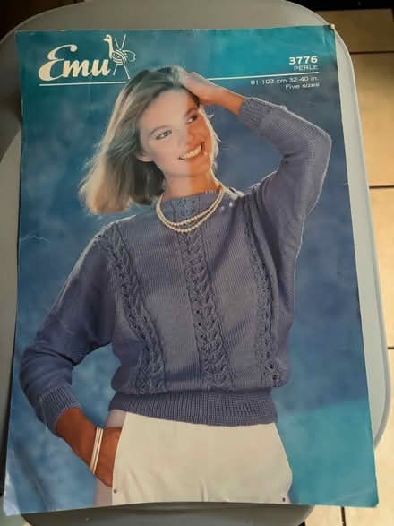 Photo of free Knitting pattern (Westbury Wilts BA13) #1