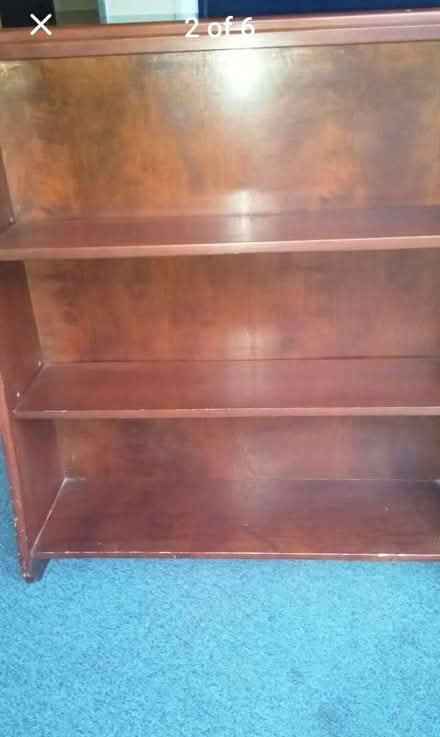 Photo of free 1950s wooden freestanding bookcase (South Woodford E18) #2