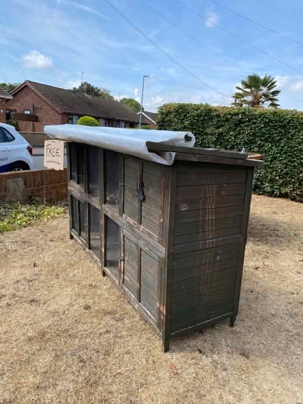 Photo of free Large Rabbit Hutch (Bradwell NR31) #1