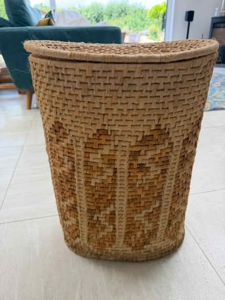 Photo of free Wicker Laundry Basket (East Malling) #4