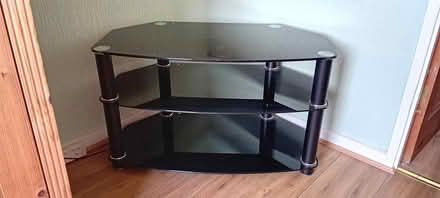 Photo of free T V corner table (Poole. BH17) #1