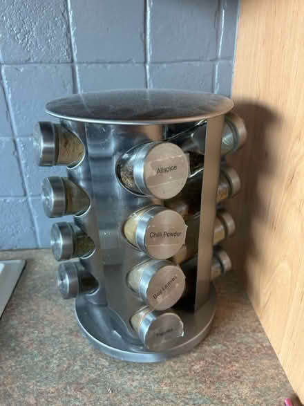 Photo of free spice rack (Coxheath ME17) #3