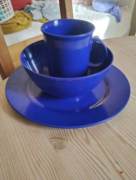 Photo of free Plastic crockery set (Brockley SE4) #1