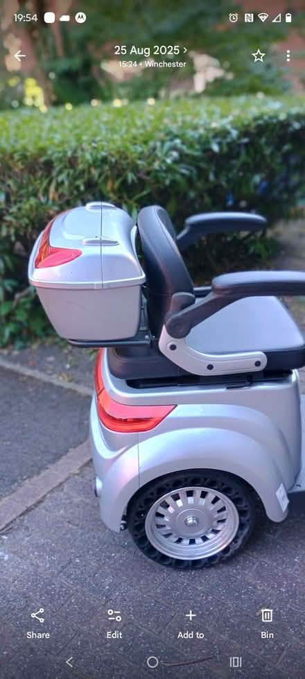 Photo of free Mobility Scooter (Saint Cross SO23) #4
