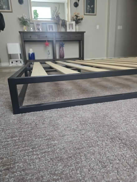 Photo of free Full size bed frame (Irvine) #2
