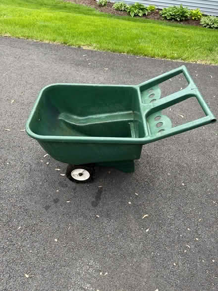 Photo of free Green plastic garden cart (South Downers Grove near YMCA) #1