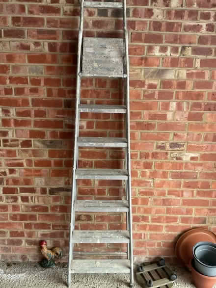 Photo of free Metal step ladder (Eastbourne BN21) #3