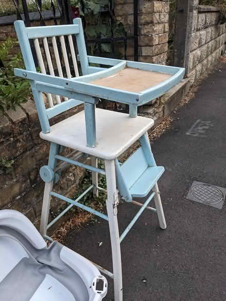 Photo of free Vintage high chair (East Oxford OX4 1) #1