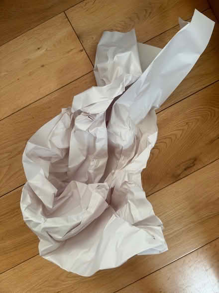 Photo of free Large Bag of Used White Packing Paper – Better than bubble w (islington N1) #2