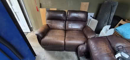 Photo of free Leather Recliner Sofas (Braidwood ML8) #3