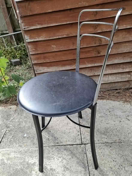 Photo of free 2 Metal Chairs (Manchester M12) #1