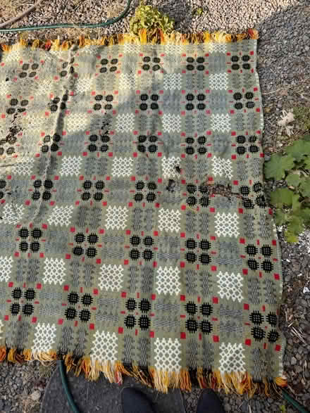 Photo of free Vintage Welsh blanket. Single bed size. (Gumma Wood LD8) #1