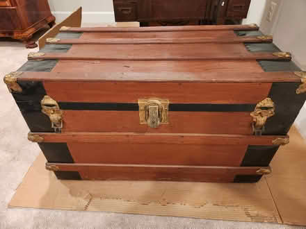 Photo of free vintage trunk (Urbana, MD) #2