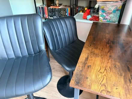 Photo of free Breakfast bar and two chairs (ME17 Lenham) #2
