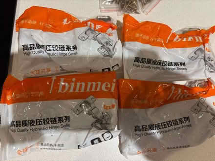 Photo of free Hydraulic soft‐close cabinet hinges (binmei) (Lavender Hill SW11) #1