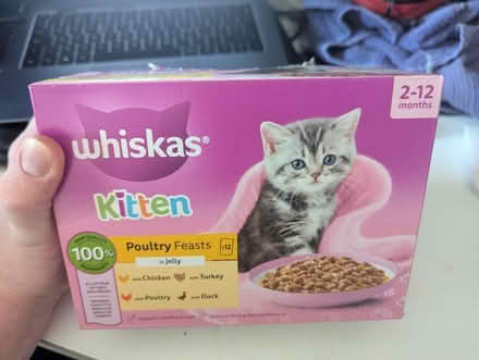 Photo of free 10x pouches of Whiskas kitten food (Edmonton Green N9) #1