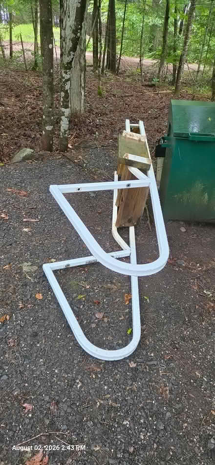 Photo of free Damaged dock ladder (Dwight Ontario) #1