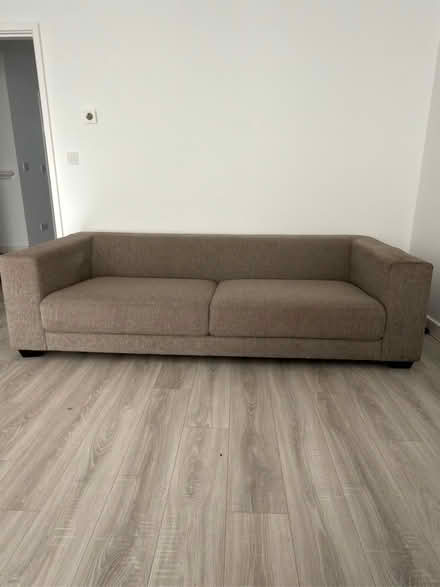 Photo of free Taupe-coloured sofa (Burnden BL3) #1