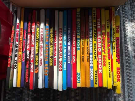Photo of free Beano/Dandy Annuals (Billericay CM11) #1