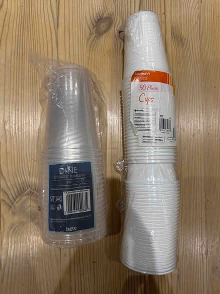 Photo of free Lots of Plastic Cups (Hampton Hill TW11) #1