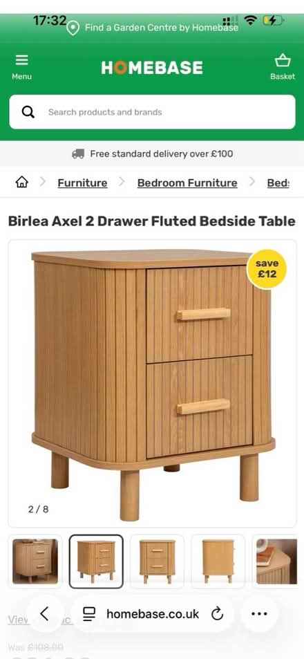 Photo of free Flat pack bedside table (Willesden Green NW2) #2