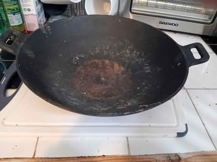 Photo of free Wok/cast iron skillet (Kingsholm GL1) #1