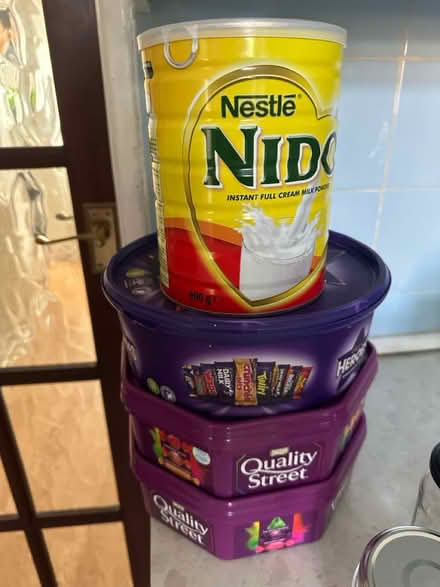 Photo of free Empty Glasses & Tubs (Bartley Green B32) #3