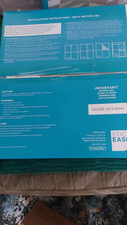 Photo of free self adhesive vinyl floor tiles (dorset BH12) #2