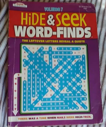 Photo of free Word Finds with Quotes (Oakland) #1