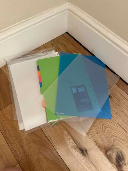 Photo of free Assorted A4 Page Protectors and Dividers (Summertown OX2) #1