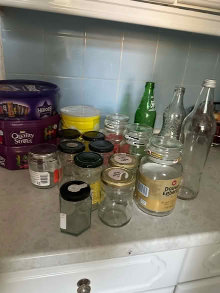 Photo of free Empty Glasses & Tubs (Bartley Green B32) #2