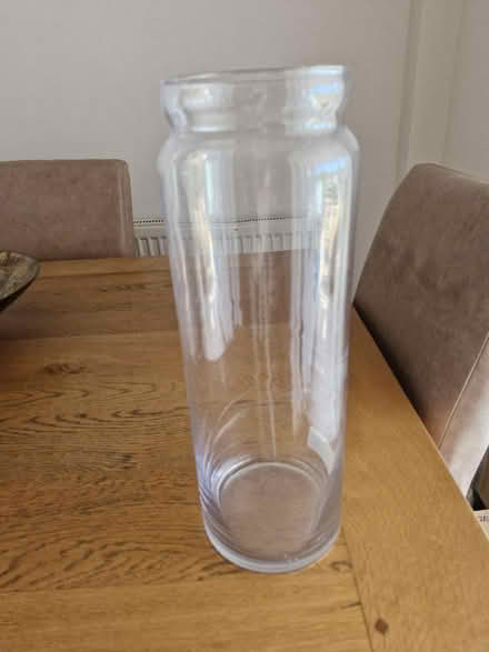 Photo of free Tall Glass Vase (Barming ME16) #1