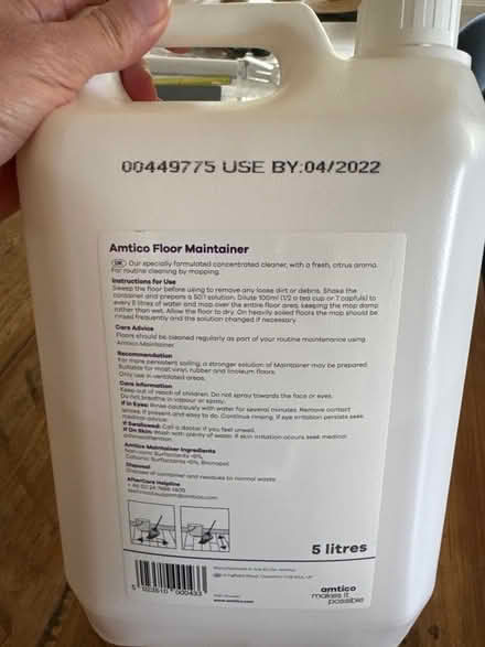 Photo of free Anticipating floor cleaner (Liss GU33) #2