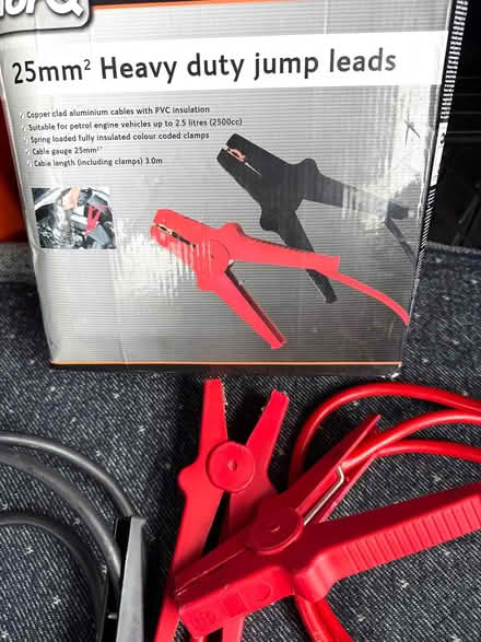 Photo of free Heavy duty jump leads (Sale M33) #1