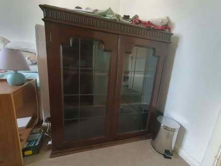 Photo of free Glass cabinet (New Greens AL3) #1