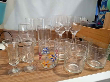 Photo of free Assorted drinking glasses wine juice tumblers (Boscombe BH5) #1