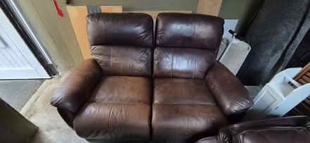 Photo of free Leather Recliner Sofas (Braidwood ML8) #2