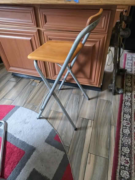 Photo of free folding counter-height stool (South Ozone Park) #1