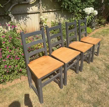 Photo of free 4 x Solid Pine Chairs (Claverton Down, Bath) #3