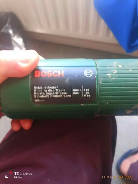 Photo of free Bosch disc grinder (Emsworth PO10) #2
